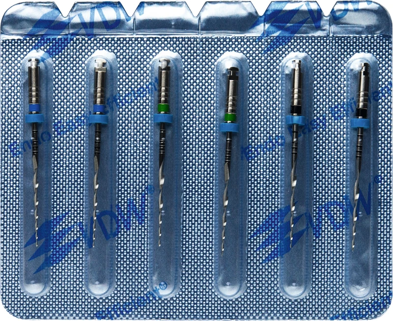 Mtwo®   Blisterpackung  6 Instrumente ABT 16 mm, 25 mm, Taper.06, ISO 030-040