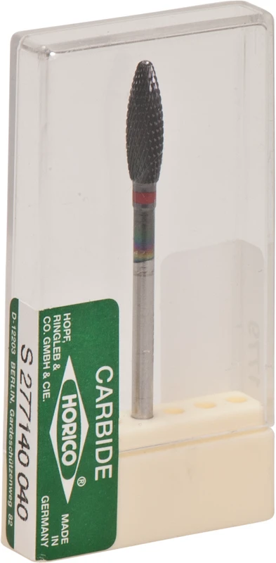 HM-Fräser 277  Stück  schwarz beschichtet, Kreuzverahnung., rot fein, HP, Figur S277, 13 mm, ISO 040