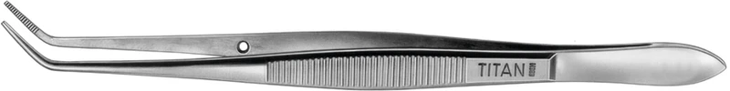 Titan-Pinzetten  Stück  150 mm, gerade, gerieft