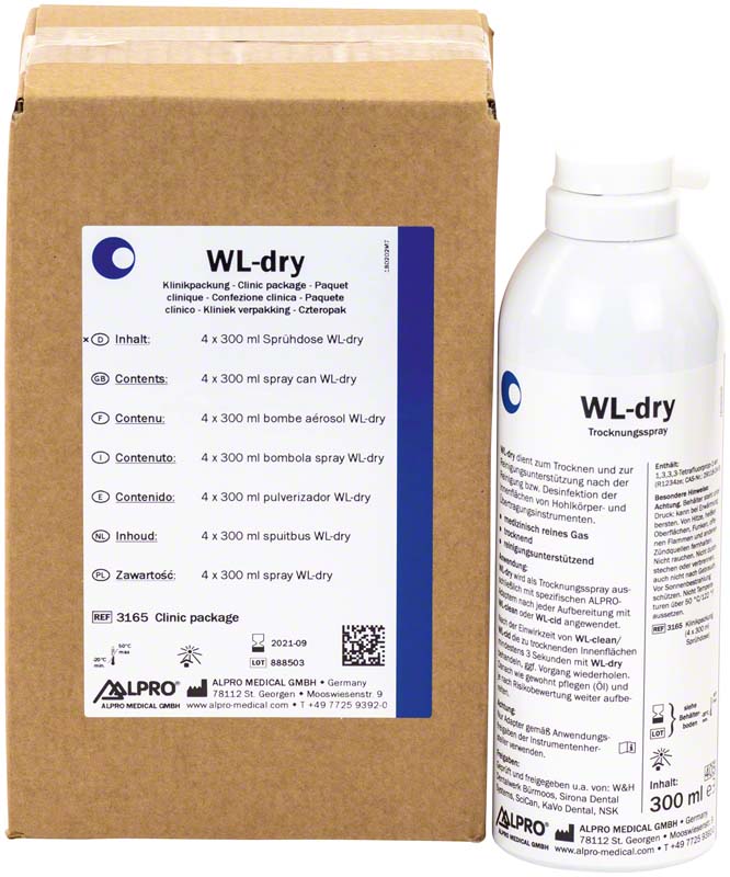 WL-dry  Karton  4 x 300 ml Flasche