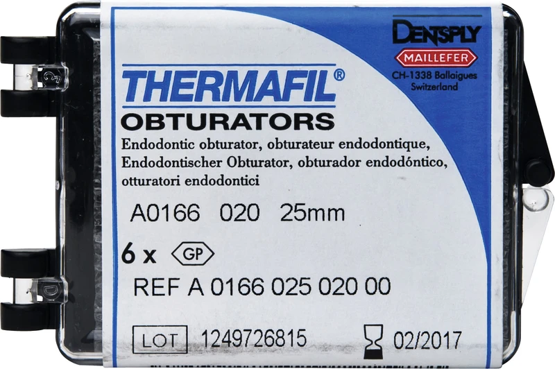 THERMAFIL® Obturatoren  Packung  6 Stück ISO 020