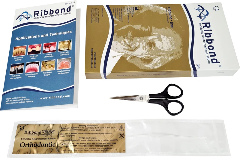 Ribbond® THM  Starter Kit  68 cm, 1 mm, 0,18 mm, 1 Schere, 1 Zinnfolie, 1 Anleitung