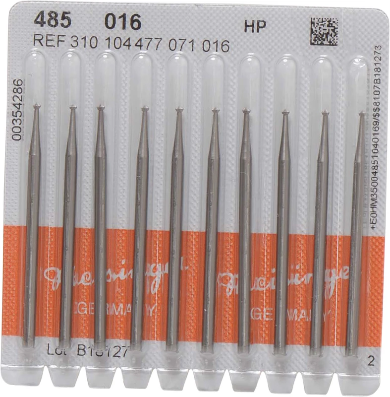 Fräser 485  Packung  10 Stück HP, Figur 477, ISO 016