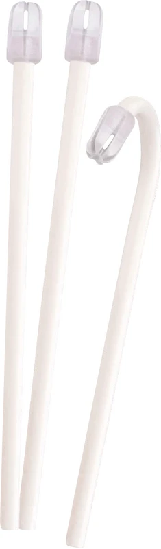 Total Comfort Speichelsauger   Packung  10 x 100 Stück weiß\transparent, feste Kappe