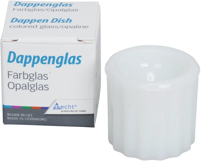 Dappenglas  Stück  Ø 32 mm, 30 mm hoch