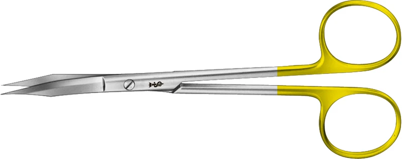 Durotip® Zahnfleischschere nach Goldman-Fox  Stück  DO250R, 130 mm, gebogen