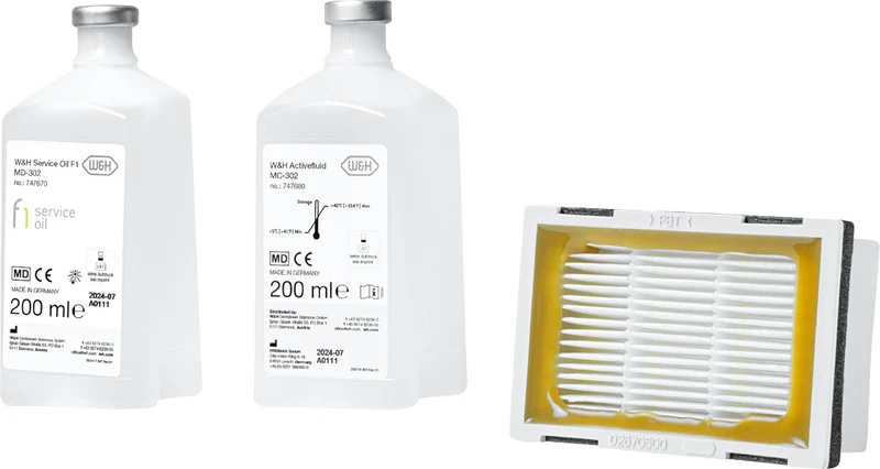 One Care Set  Set  200 ml Aktivfluid, 200 ml Service Oil F1, 1 Filter