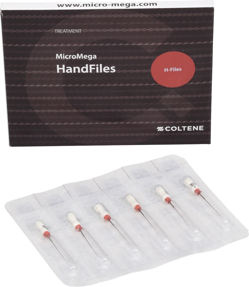 B6 H-Files  Packung  6 Stück 25 mm, ISO 015