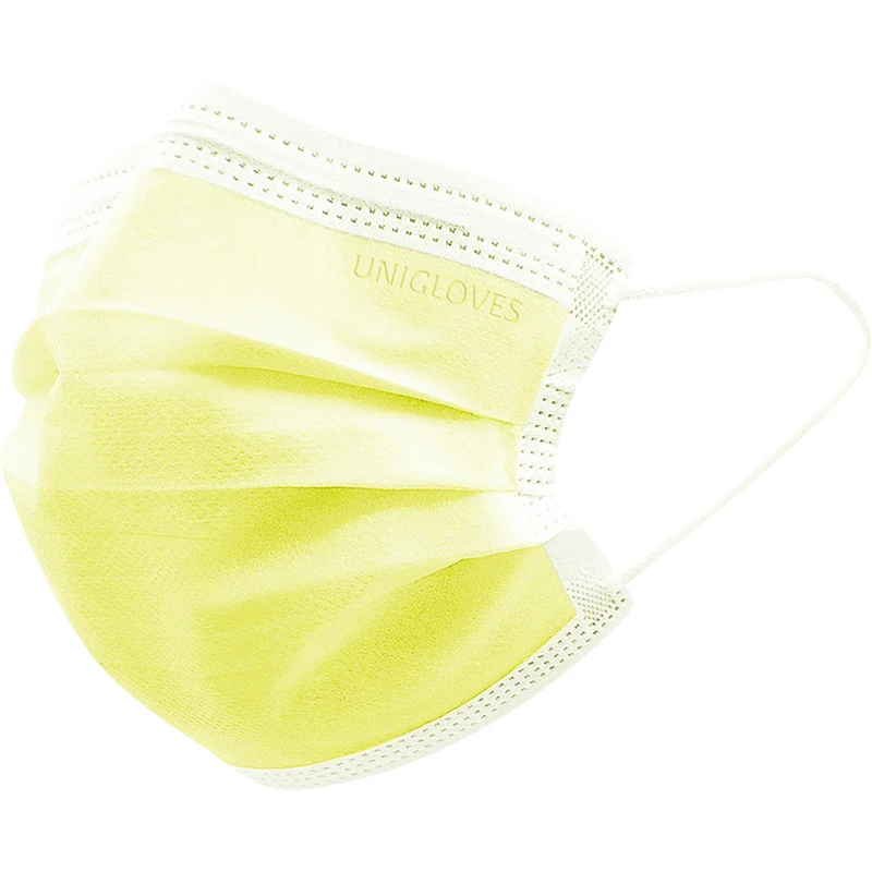 PROFIL PLUS OP-Mundschutz  Spenderbox  50 Stück gelb