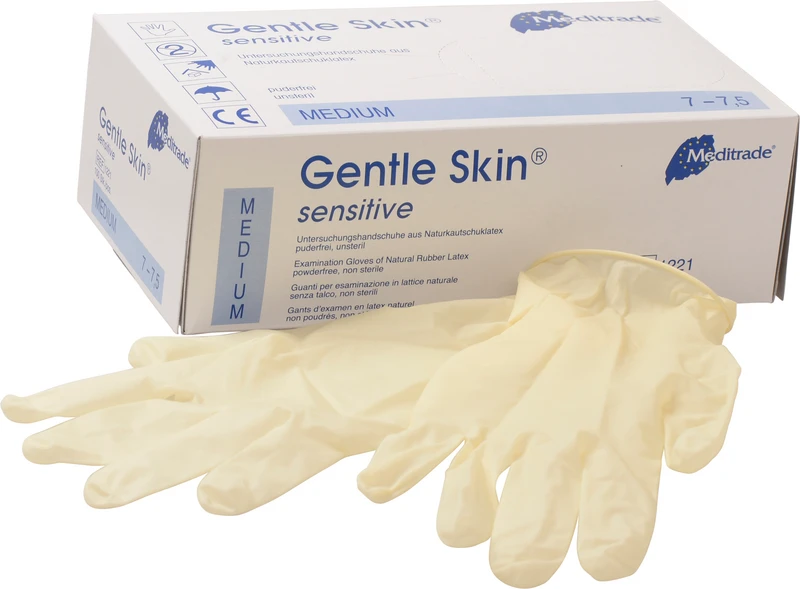 Gentle Skin® sensitive  Packung  100 Stück puderfrei, natur, M