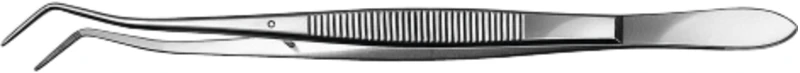 Zahnpinzette nach Meriam  Stück  16 cm, gerieft