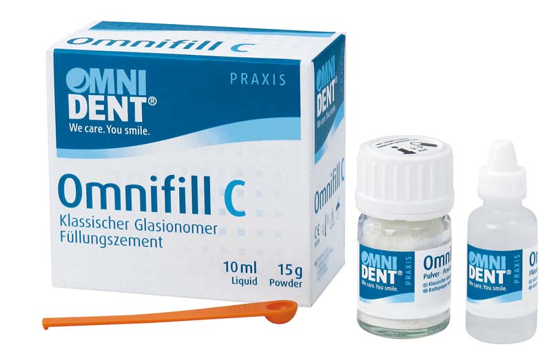 Omnifill C  Packung  15 g Pulver A2, 10 ml Flüssigkeit