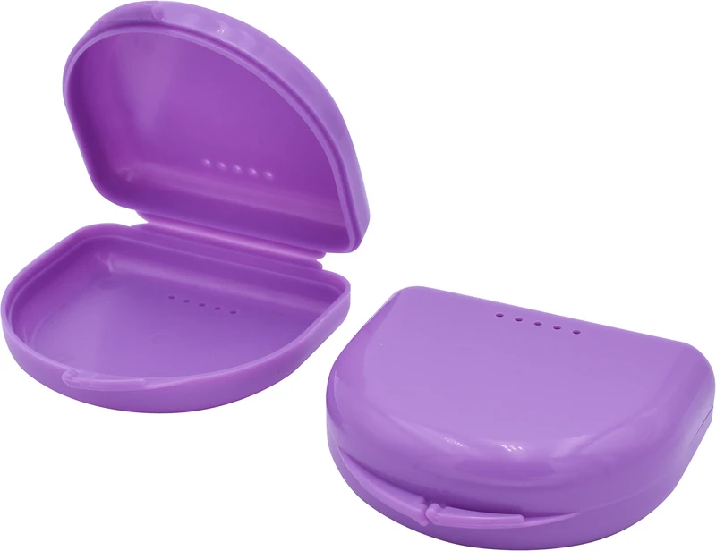 Dento Box® I + II  Packung  12 Stück lila, Größe I, 2,5 cm