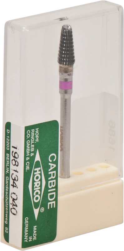 HM-Fräser 198  Stück  Querhiebverzahnung, rosa fein, schnittfreudig, HP, Figur 198, 9 mm, ISO 040