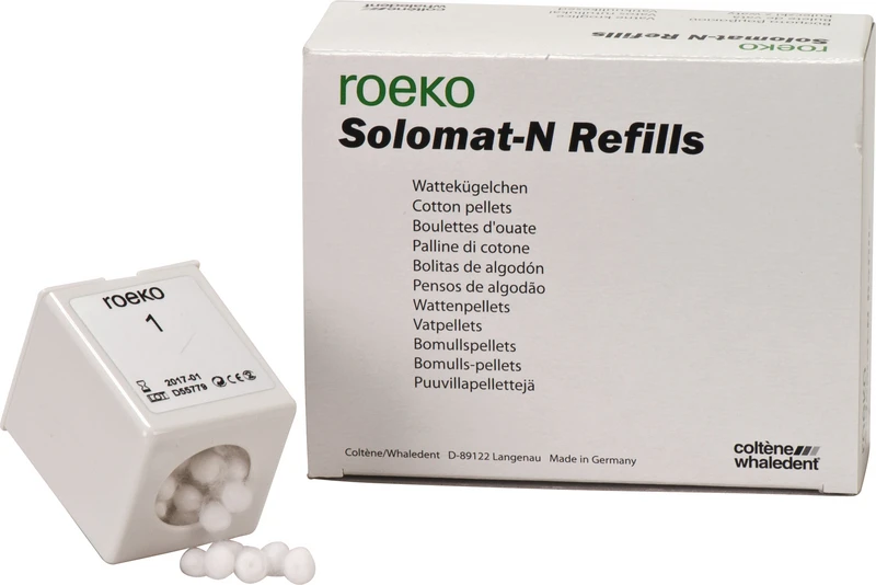 ROEKO Solomat-N  Nachfüllpackung  6 Dosen Ø 6,3 mm, Größe 1