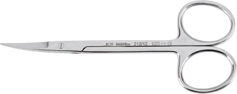 Zahnfleischscheren  Stück  120 mm, gebogen, 212