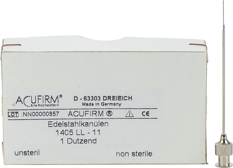 Spülkanülen  Packung  12 Stück 1405LL\11