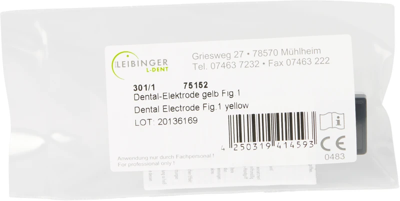 Elektroden  Stück  Figur 1, biegsam