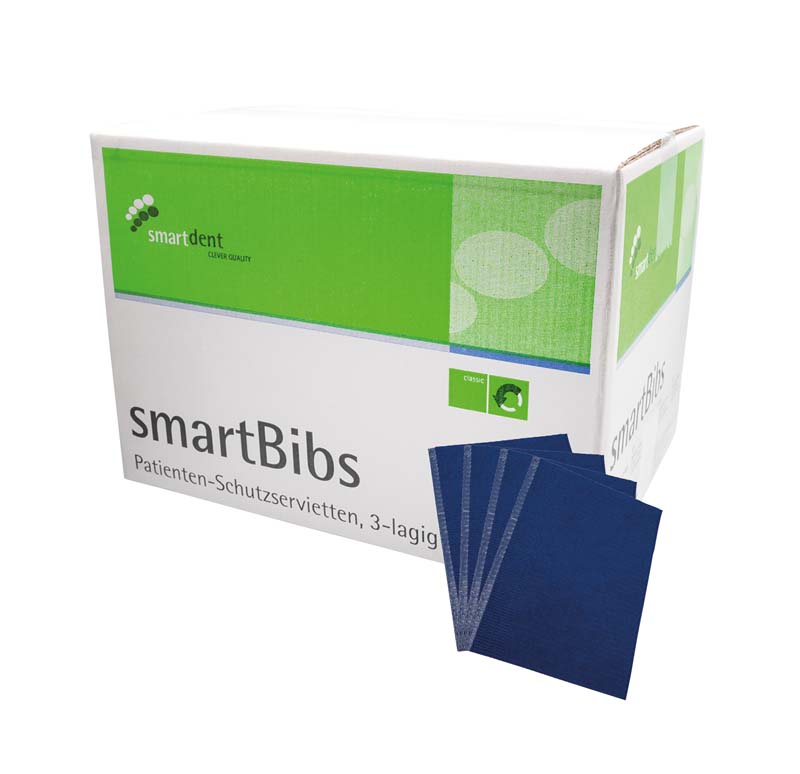 smartBibs  Karton  500 Stück blau