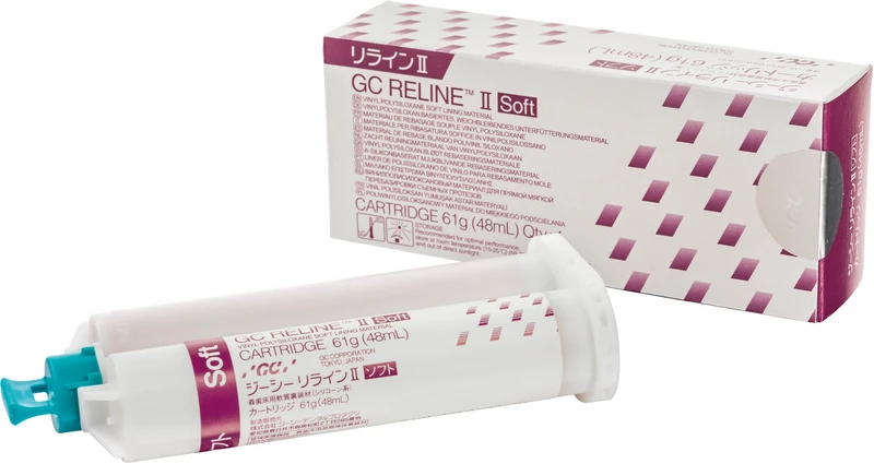 GC RELINE II Soft  Packung  61 g Doppelkartusche