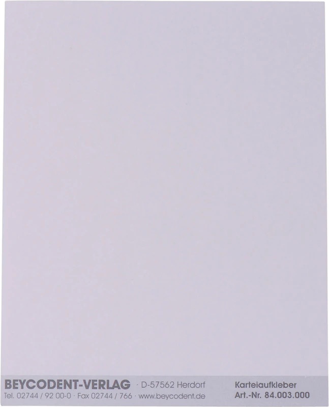 Adressfeld 3000   Packung  200 Stück