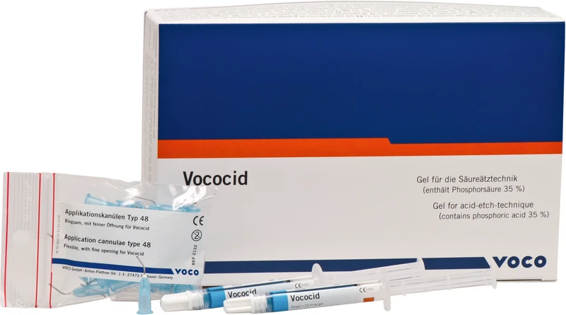 Vococid  Packung  5 x 2 ml Spritze, Applikationskanülen Typ 48