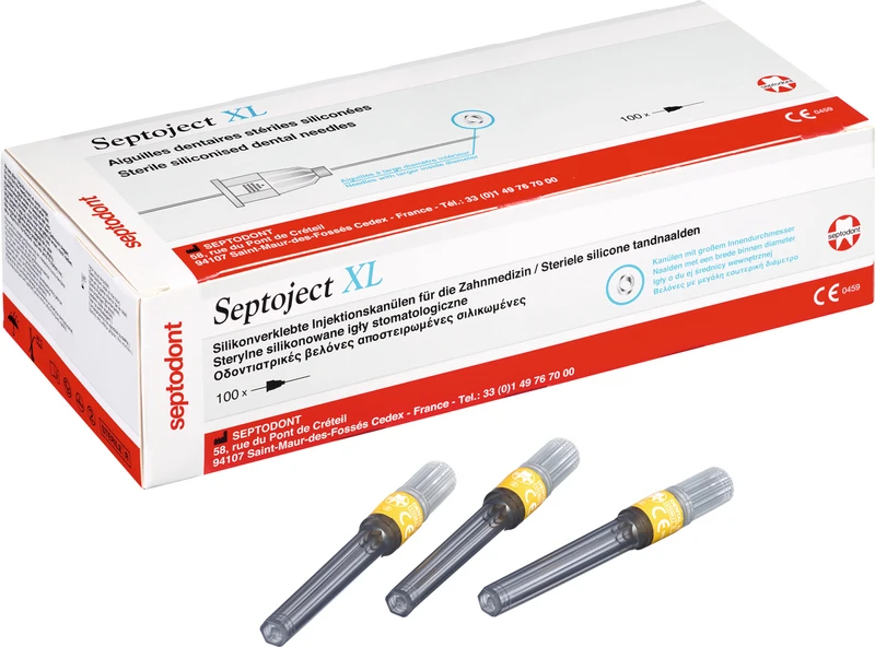Septoject® XL  Packung  100 Stück, G27\0,4 x 42 mm