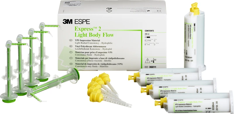 Express 2  Refill Packung  4 x 50 ml Doppelkartusche Light Body Flow, Zubehör