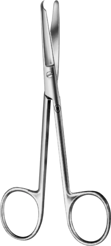 Naht- und Ligaturscheren nach Spencer  Stück  HSB 286-12, 115 mm, gerade