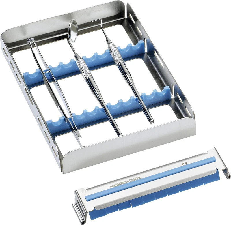 Flexi Clip   Stück  blau, 18 x 13,5 x 2,7 cm, für 10 Instrumente 