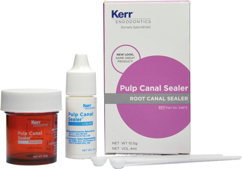 Pulp Canal Sealer  Packung  10,5 g Base, 4 ml Katalysator Liquid