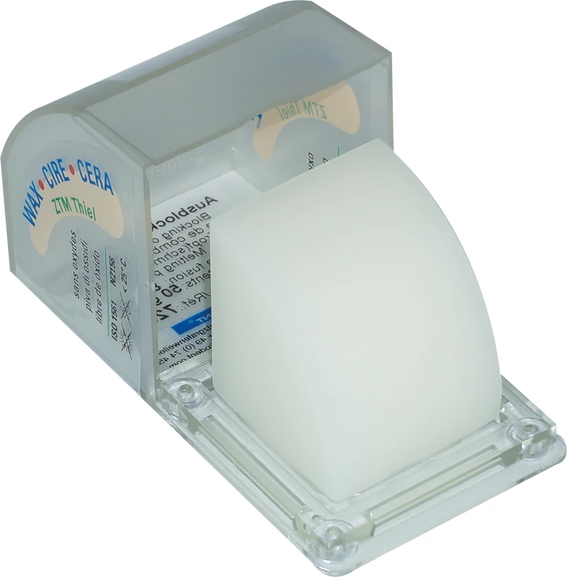 Ausblockwachs   Packung  50 g transparent