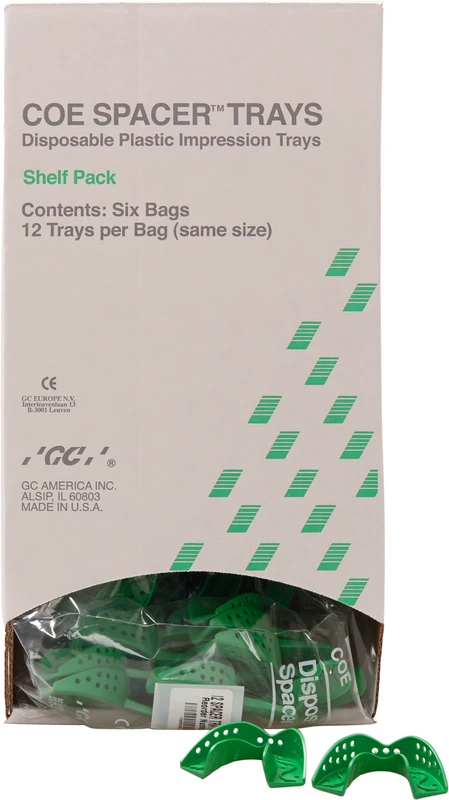 GC COE® Spacer Tray regular KS  Packung  72 Stück UK-21D, M