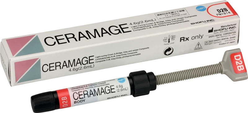 CERAMAGE   Spritze  4,6 g dentin D2
