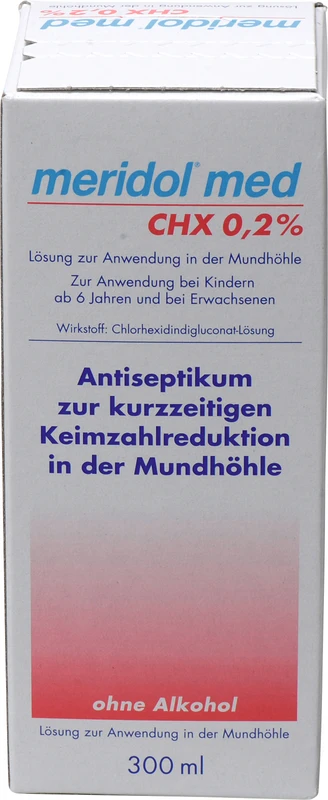 meridol® med CHX 0,2%  Flasche  300 ml Lösung
