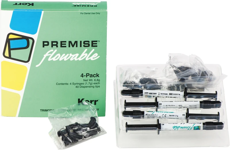 PREMISE flow  Packung  4 x 1,7 g Spritze A3, 40 Ansätze