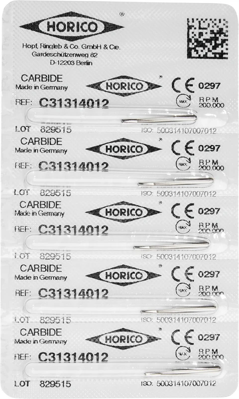 HM-Bohrer C31  Packung  5 Stück FG, Figur 107, ISO 012