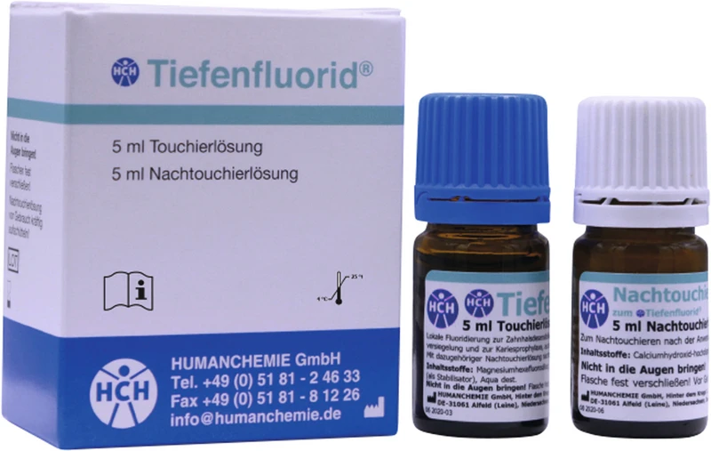 Tiefenfluorid®  Packung  5 ml Touchierlösung, 5 ml Nachtouchierlösung