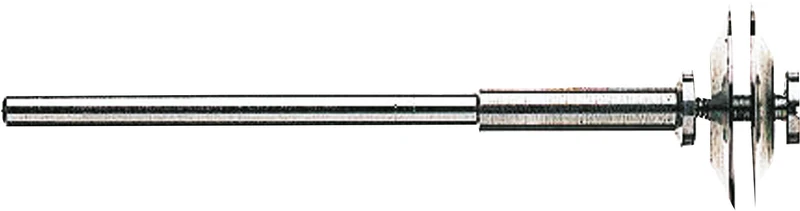 TOPDENT Tellermandrell  Packung  12 Stück, Kopf Ø 14 mm mit verstärkter Flansche