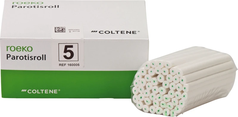 ROEKO Parotisroll  Packung  100 Stück 100 mm, Ø 8 mm, Größe 5