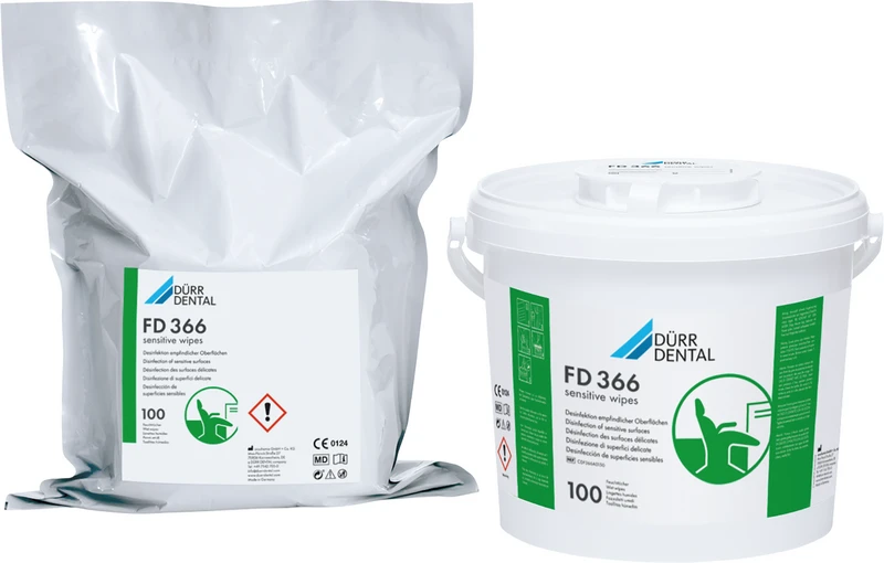 FD 366 sensitive wipes  Karton  4 x 100 Tücher