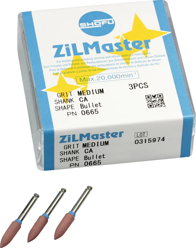 ZiLMaster  Packung  3 Stück blau mittel, RA, Figur Walze, ISO 040