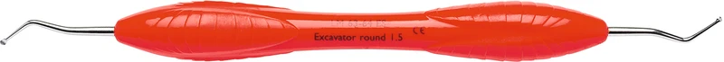 LM Exkavatoren   Stück  Ø 1,5 mm, rund, rot, LM-ErgoSense ®  Griff