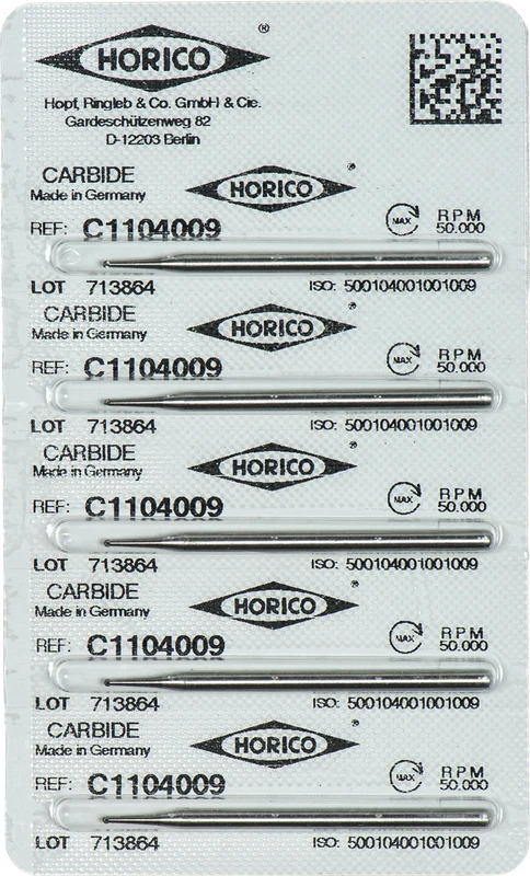HM-Bohrer C1  Packung  5 Stück HP, Figur 001, ISO 009