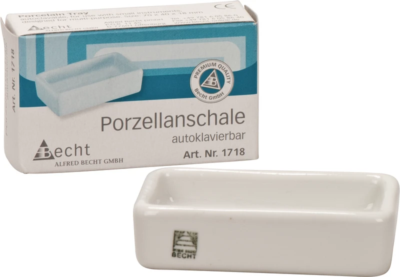 Porzellanschälchen  Stück  70 x 40 x 18 mm
