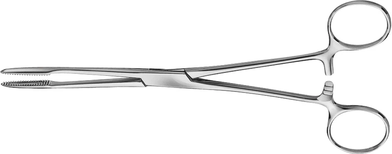 Korn- und Tupferzangen nach Gross  Stück  BF046R, mit Sperre, gerade