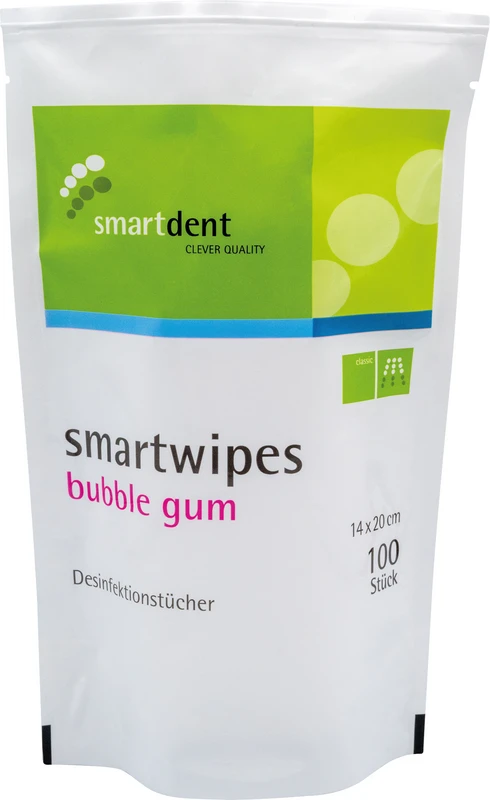 smartwipes  Beutel  100 Stück bubble gum, 14 x 20 cm