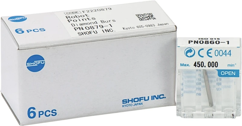 Robot Points FG  Packung  6 Stück FG, Figur Birne, 4,5 mmISO 018