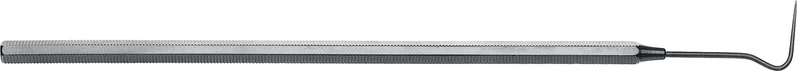 Zahnsonden  Stück  15 cm, Figur 8, einendig, Achtkantgriff