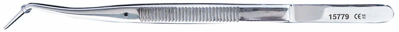 Pinzette nach Meriam  Stück  150 mm, gerieft